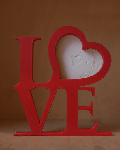 Lithophane Love Sign