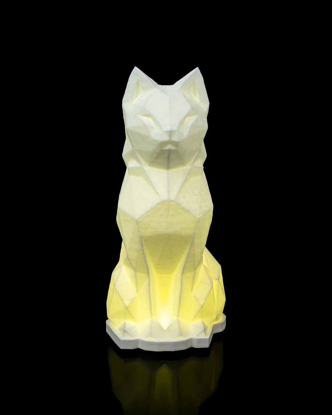 LowPoly Cat - Bordslampa