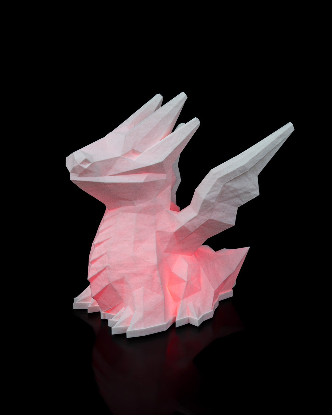 LowPoly Dragon - Bordslampa