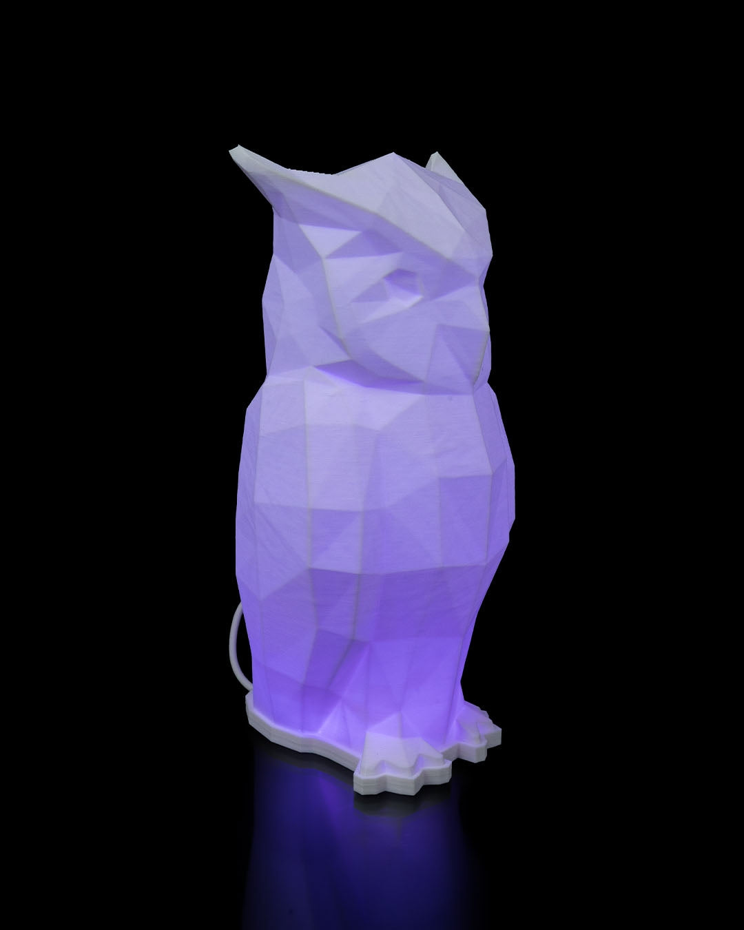 LowPoly Owl - Table Lamp